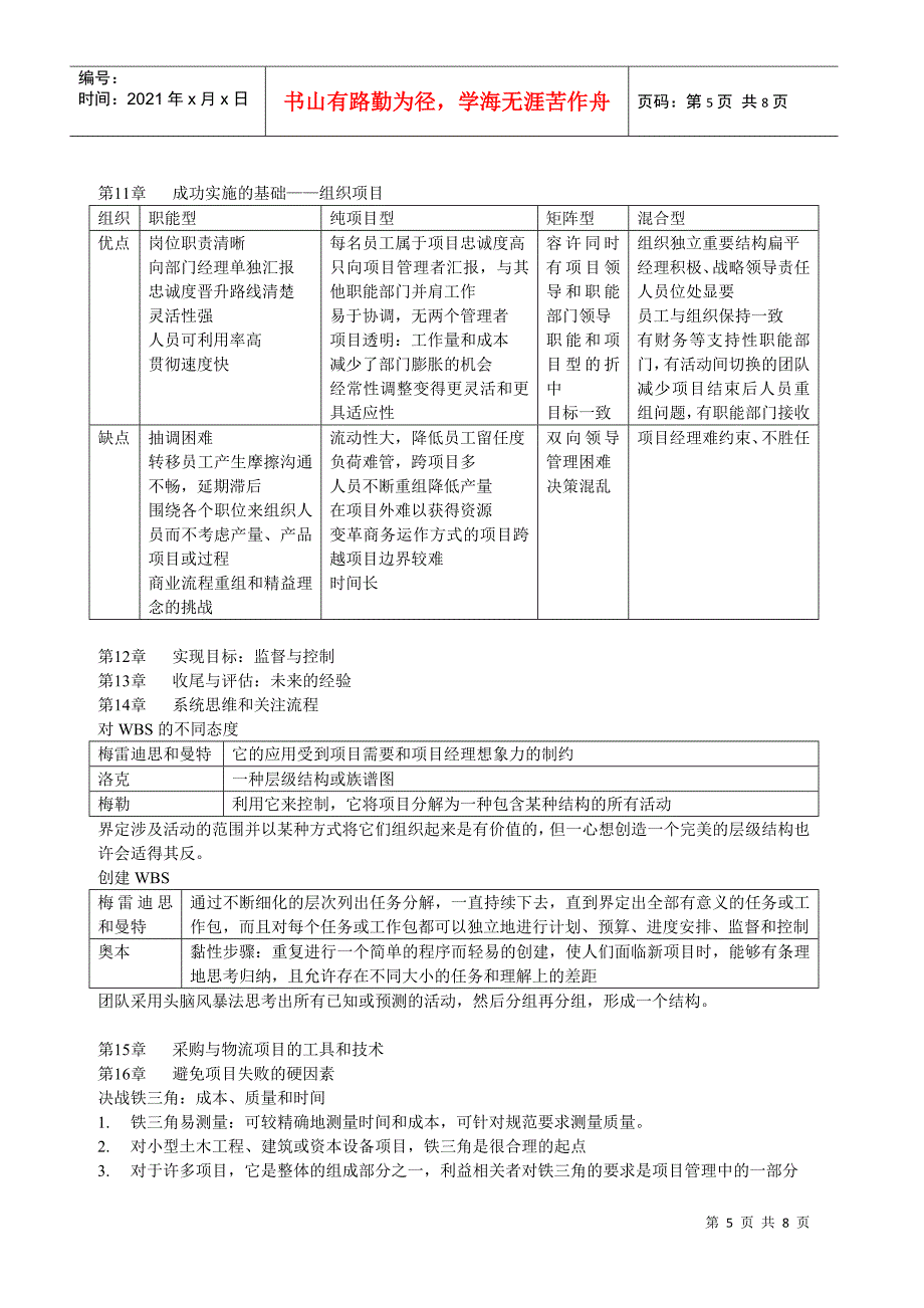 采购项目管理相关资料_第5页