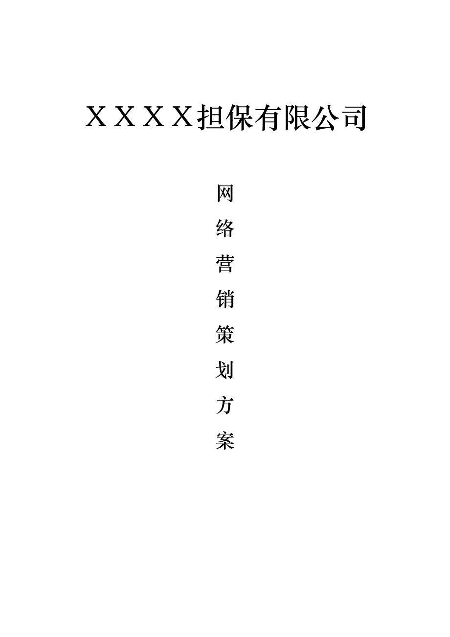 保有限公司网站推广方案_第1页