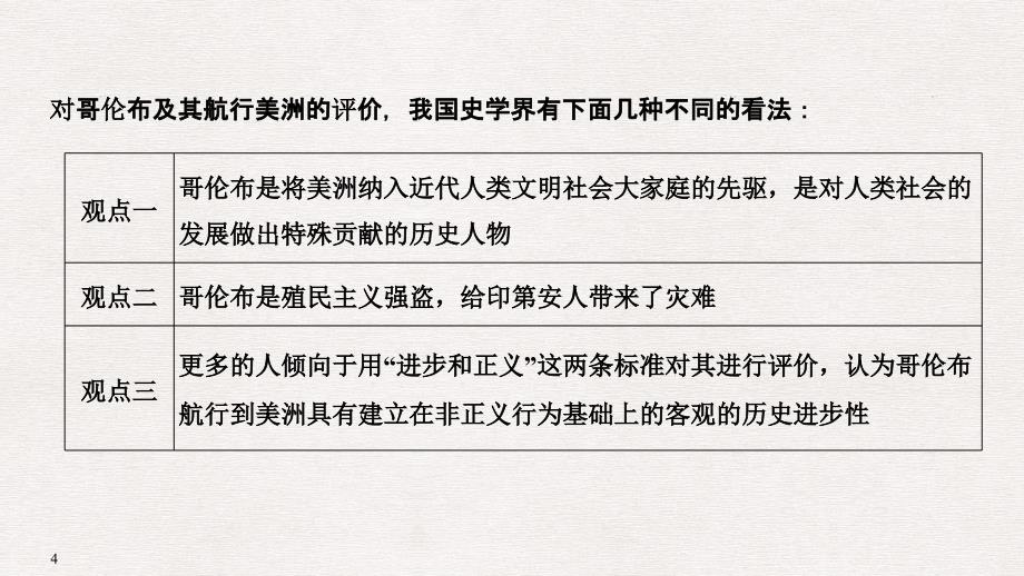 高考历史一轮复习 专题十 走向世界的资本主义市场专题提升课件 人民版_第4页