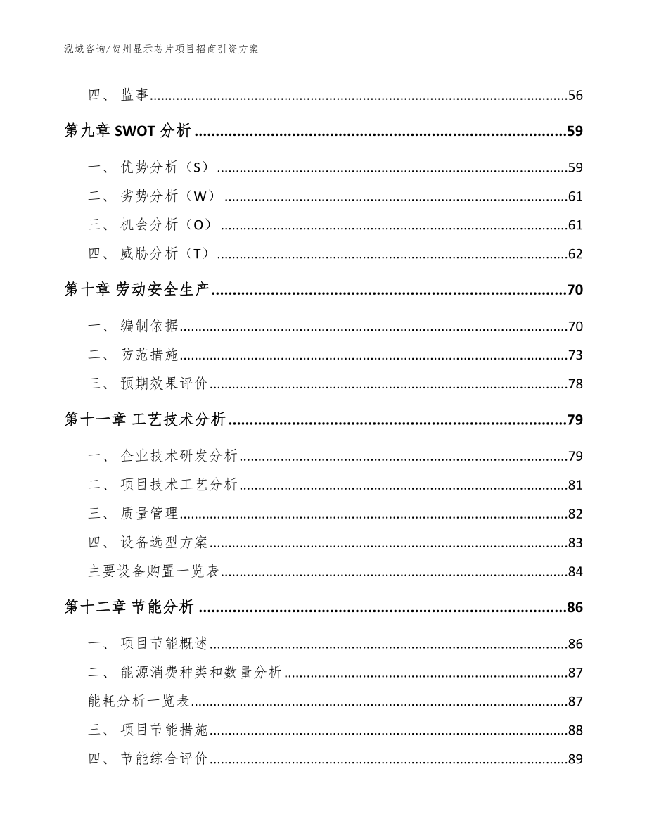 贺州显示芯片项目招商引资方案_范文模板_第3页