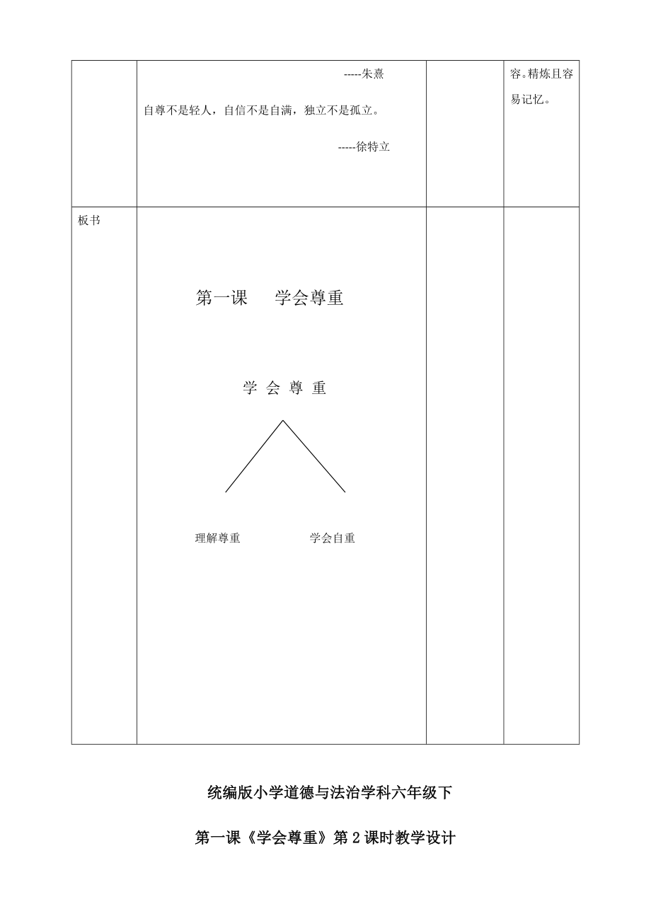 统编版小学道德与法治六年级下册(全册)教案_第4页