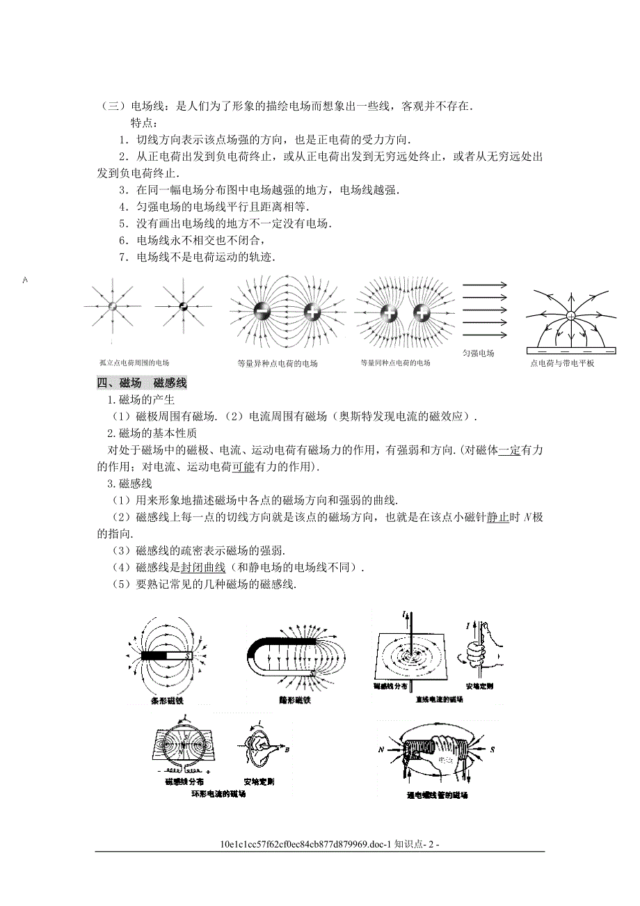 物理选修1-1知识点汇总.doc_第2页