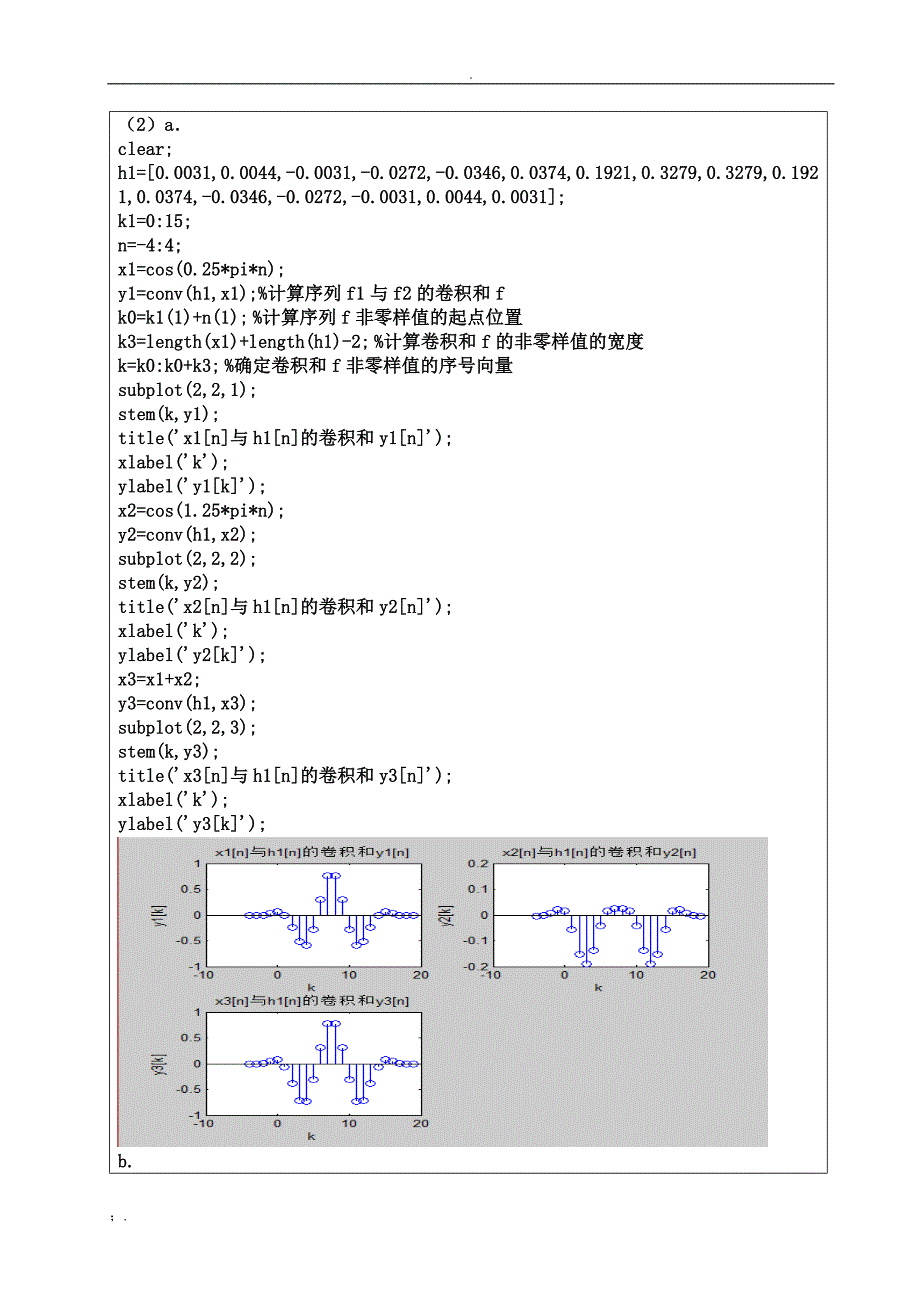 四川大学信号与系统实验报告_第4页