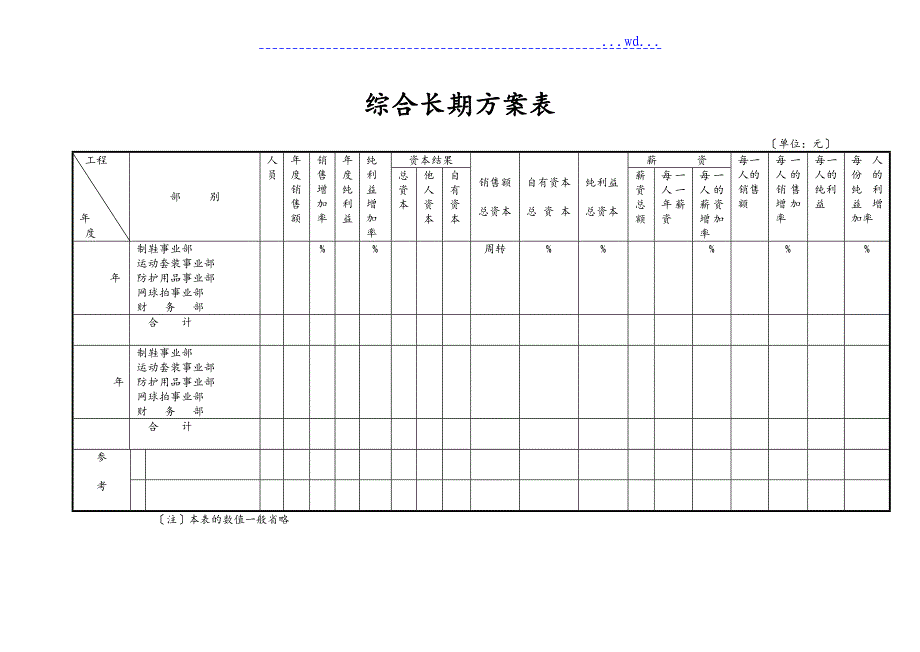 企业公司各种表格大全精品_第2页