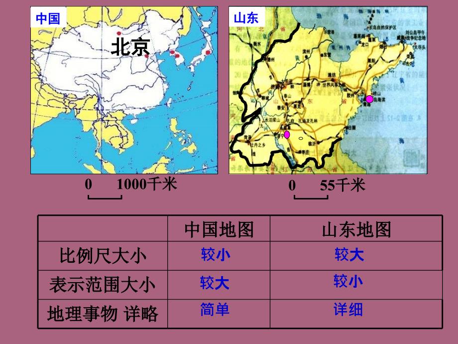 人教版地理七年级上1.3地图的阅读ppt课件_第3页