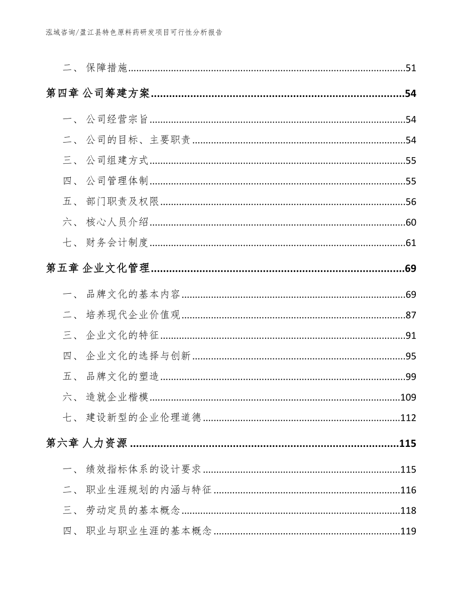 盈江县特色原料药研发项目可行性分析报告_模板参考_第3页