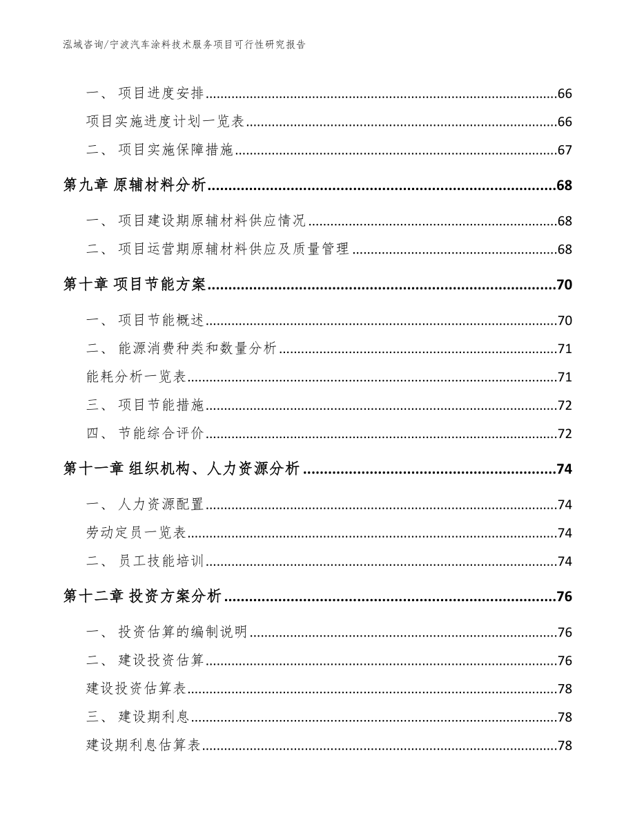 宁波汽车涂料技术服务项目可行性研究报告_第4页