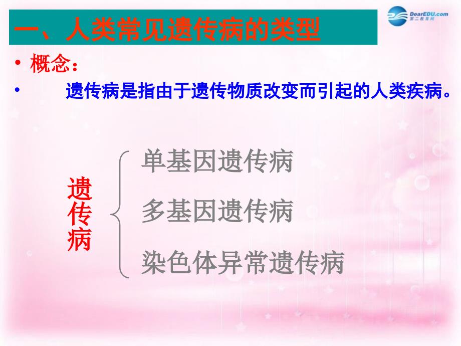 高中生物 人类遗传病 新人教版必修2_第2页