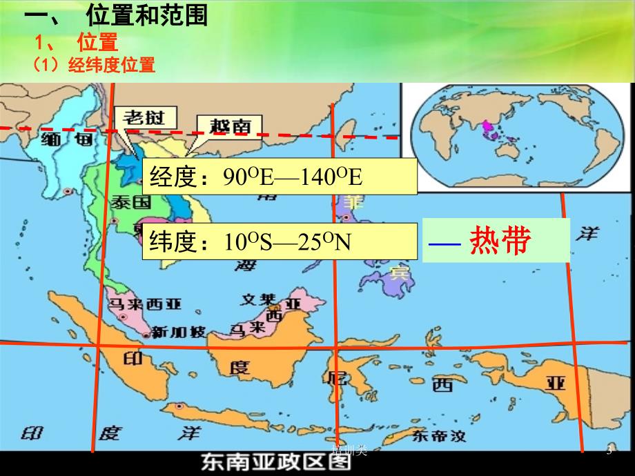 区域地理 东南亚 课件 人教版【教育类别】_第3页