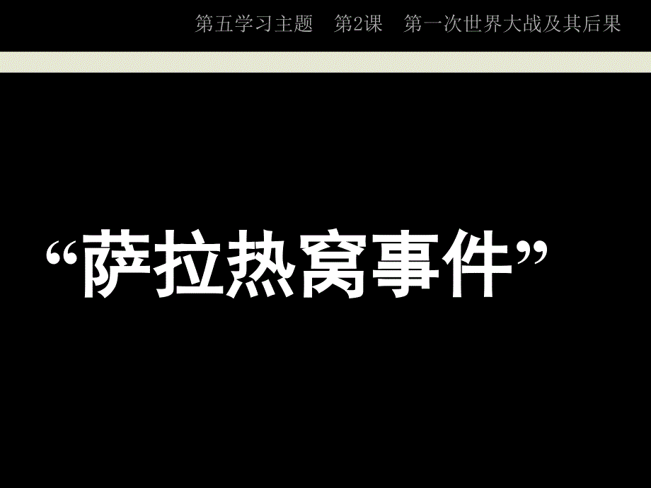 五学习主题2章节一次世界大战及其后果_第2页