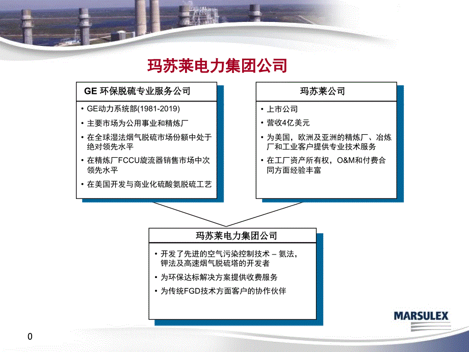 玛苏莱氨法烟气脱硫技术介绍30页PPT课件_第1页