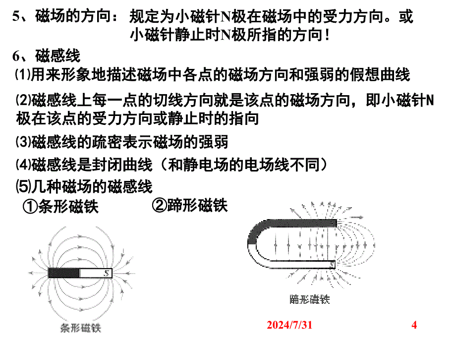 上课用磁场复习1课件_第4页