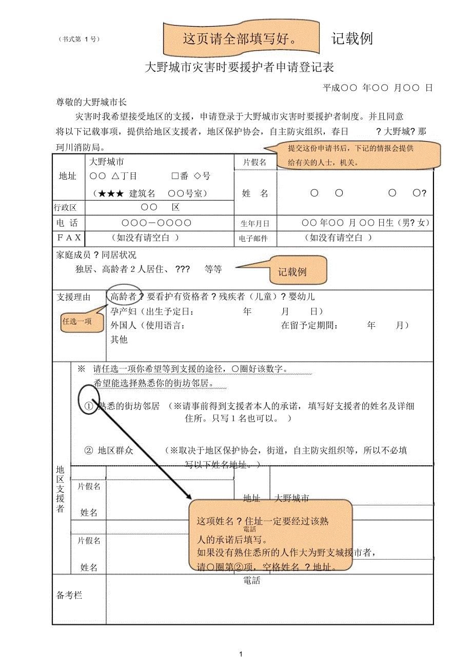 需要援助者在灾害时的支援制度_第5页