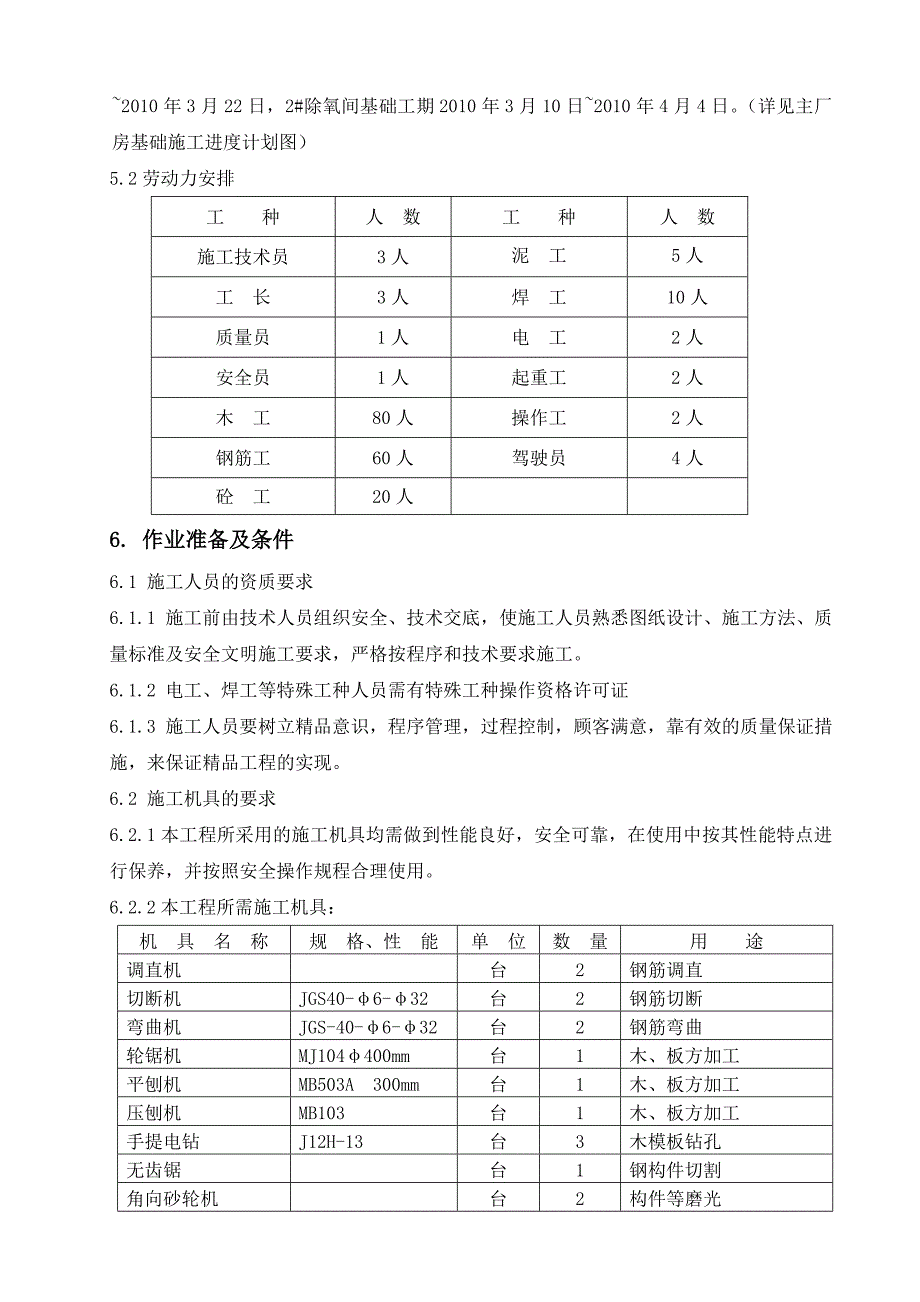 主厂房基础施工组织方案_第2页