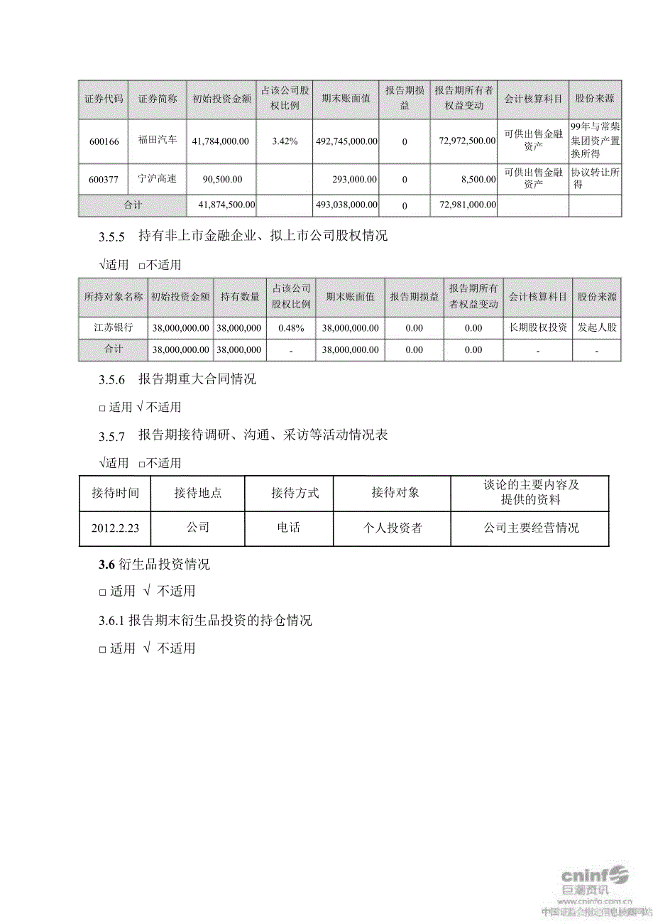 苏常柴Ａ：第一季度报告正文（更新后）_第4页