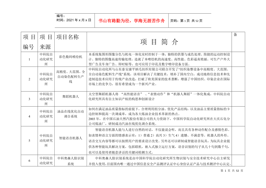 项目编号-抚顺科技信息_第1页