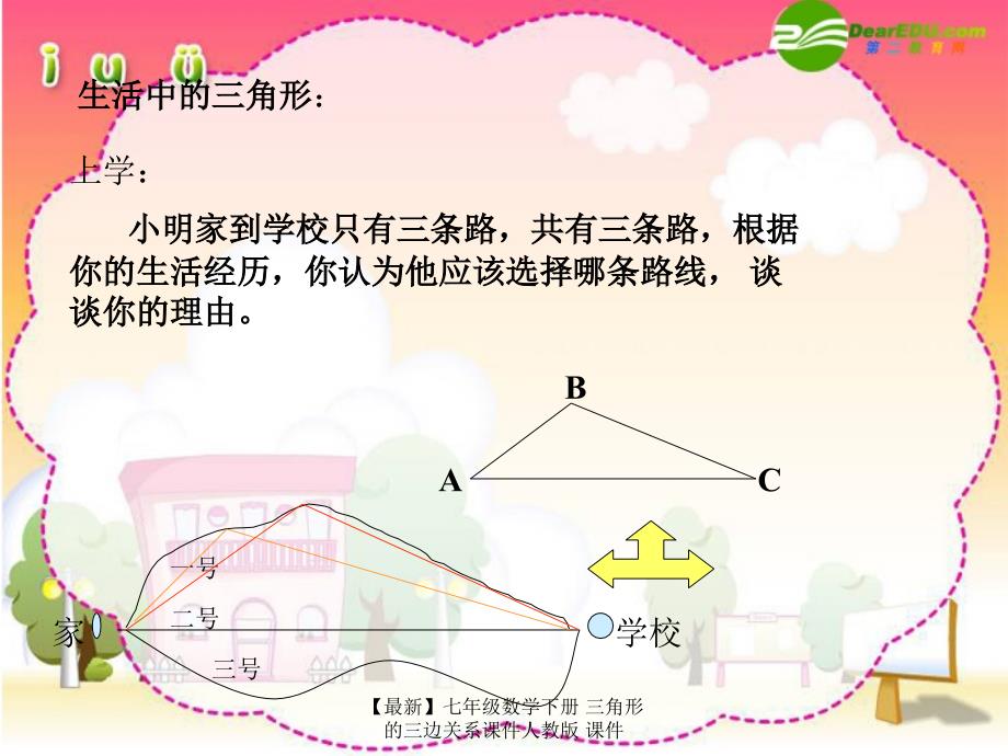 最新七年级数学下册三角形的三边关系课件人教版课件_第2页