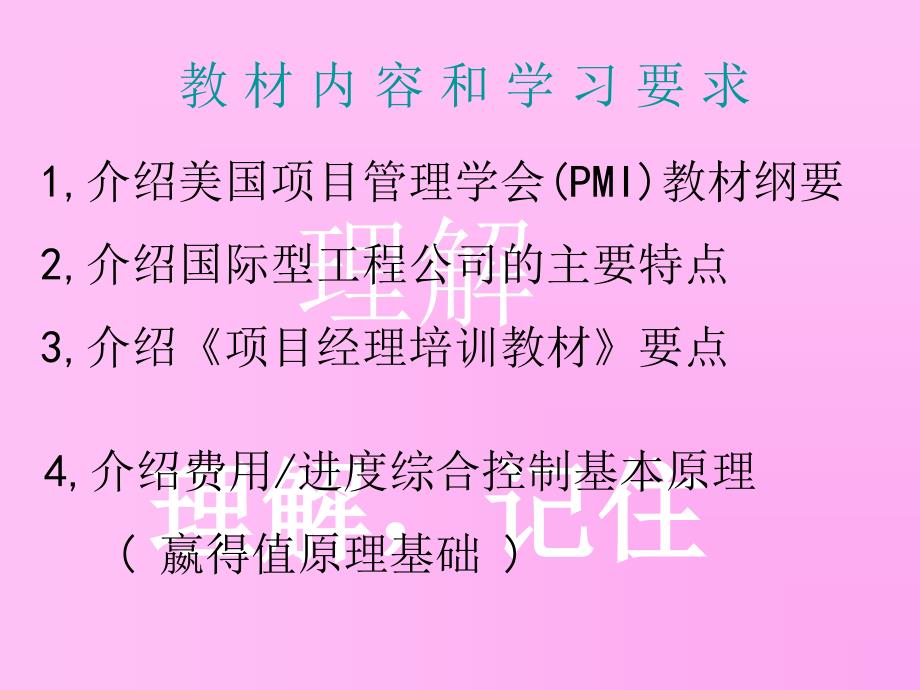 工程建设项目经理培训教材工程项目管理概论_第2页