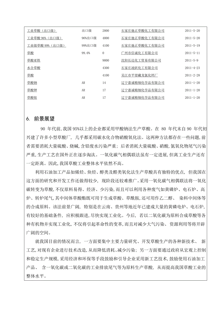 开题报告---年产50000t草酸工艺设计.doc_第4页