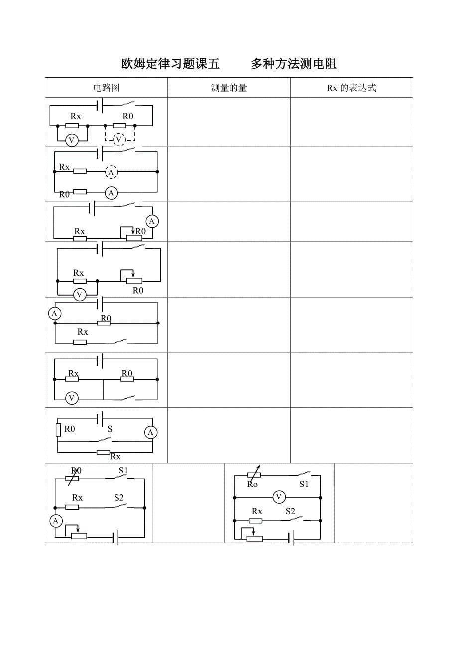 欧姆定律习题归类总结_第5页