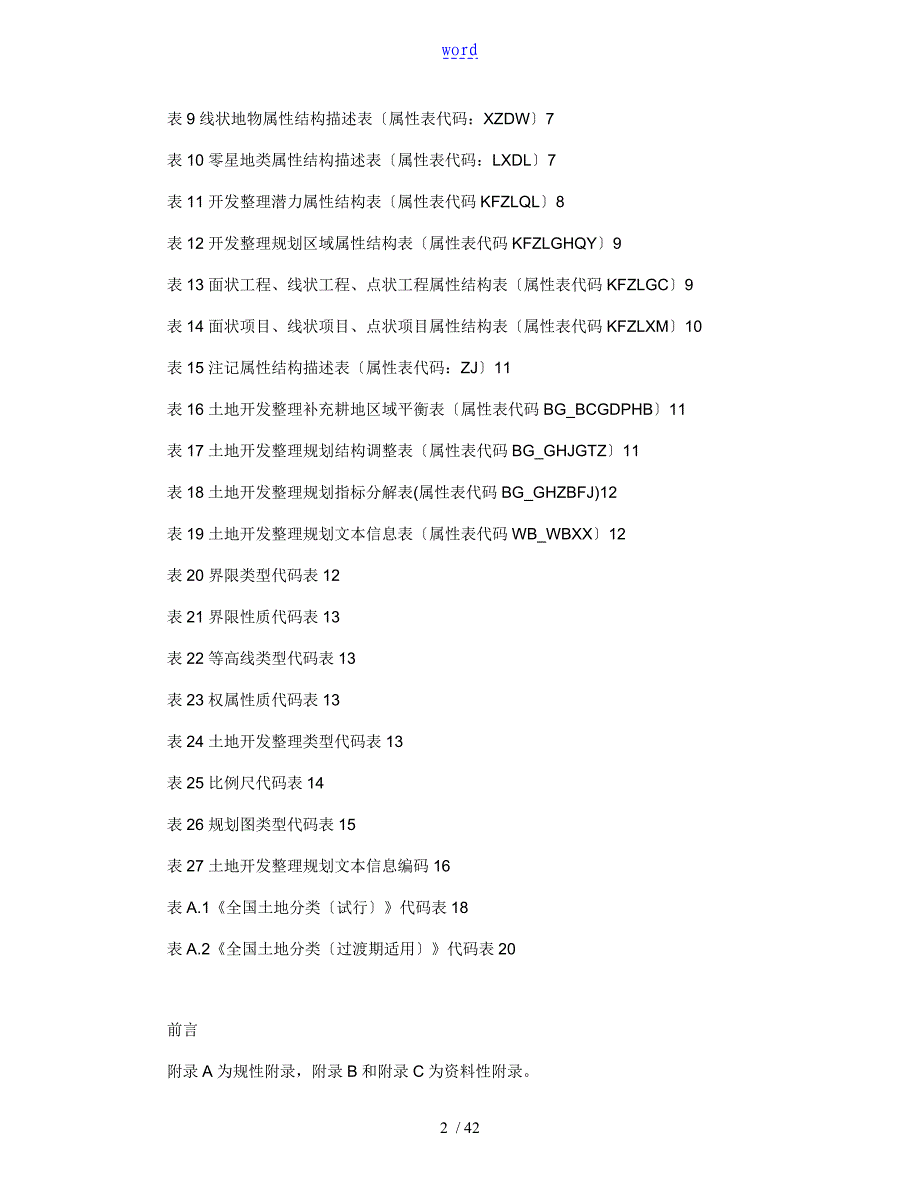 土地开发整理规划大数据库实用标准_第2页