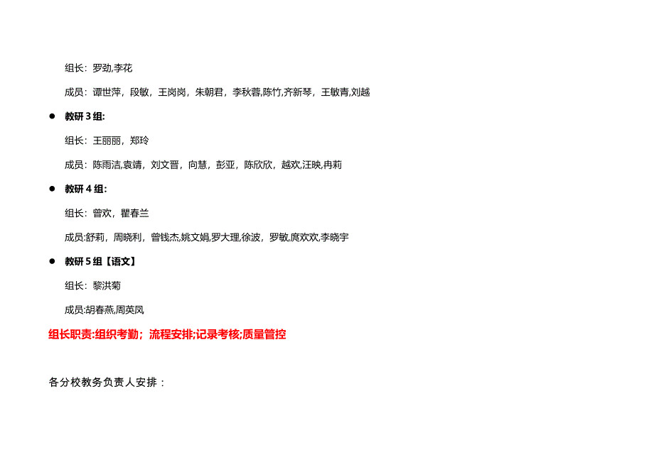 教学部管理架构及职责划分_第4页