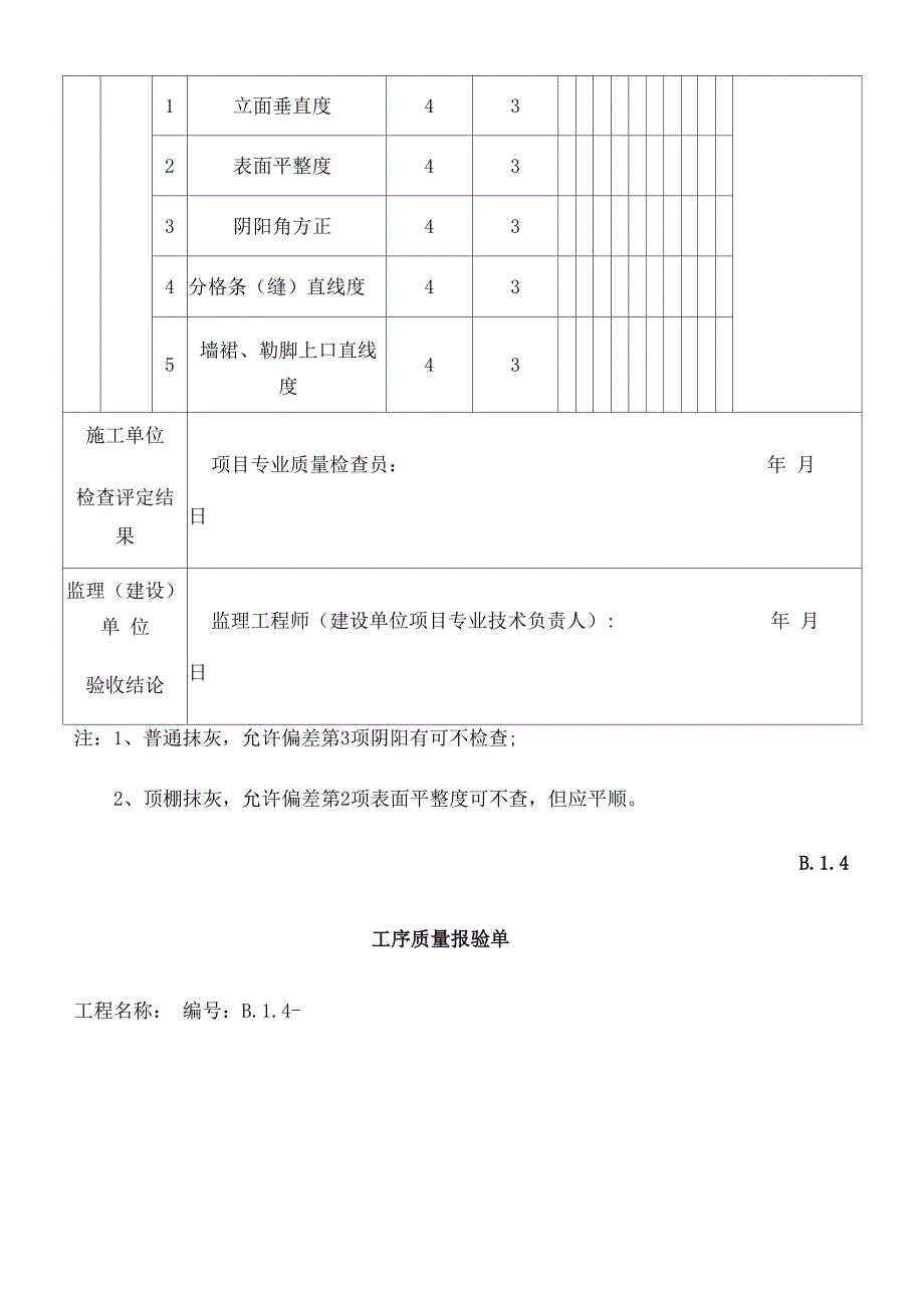 腻子乳胶漆涂饰分项工程检验批验收记录_第4页