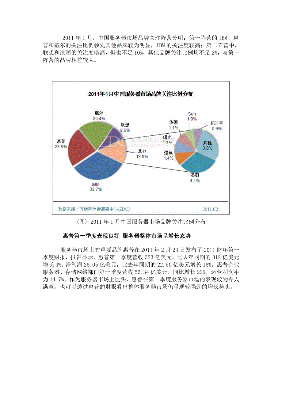 1月中国服务器市场分析报告_第3页