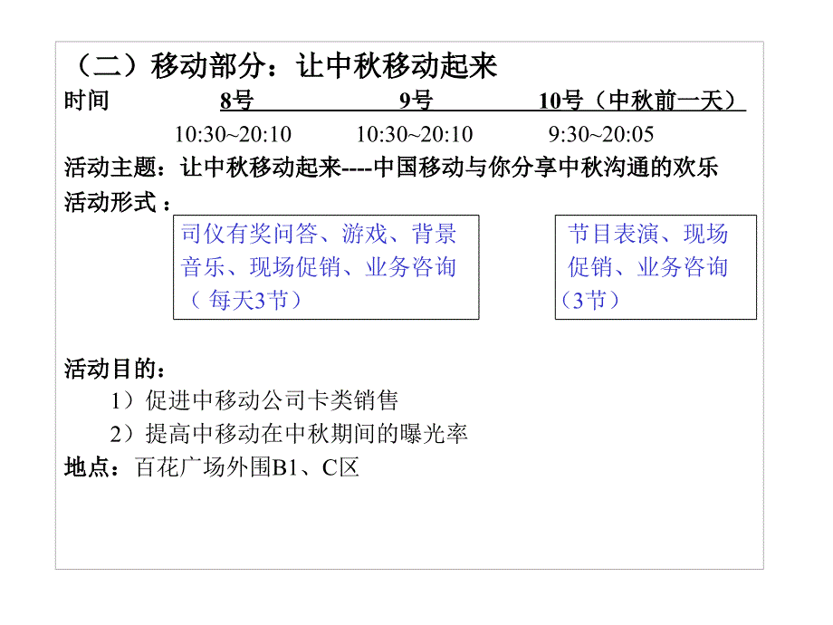 汽车抽奖及中移动卡促销推广案_第3页