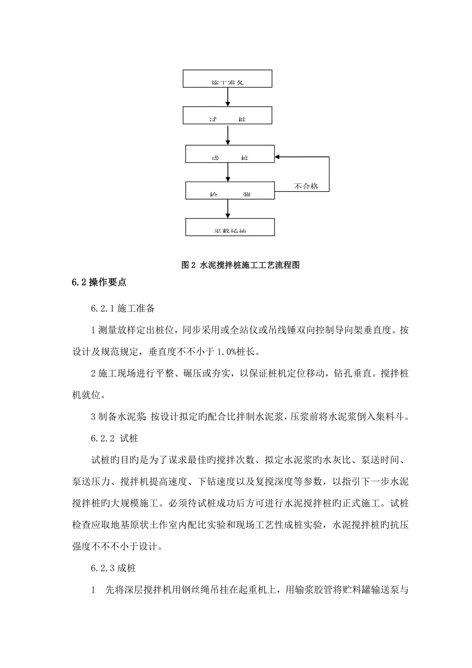 水泥搅拌桩综合施工标准工艺综合工法_第3页