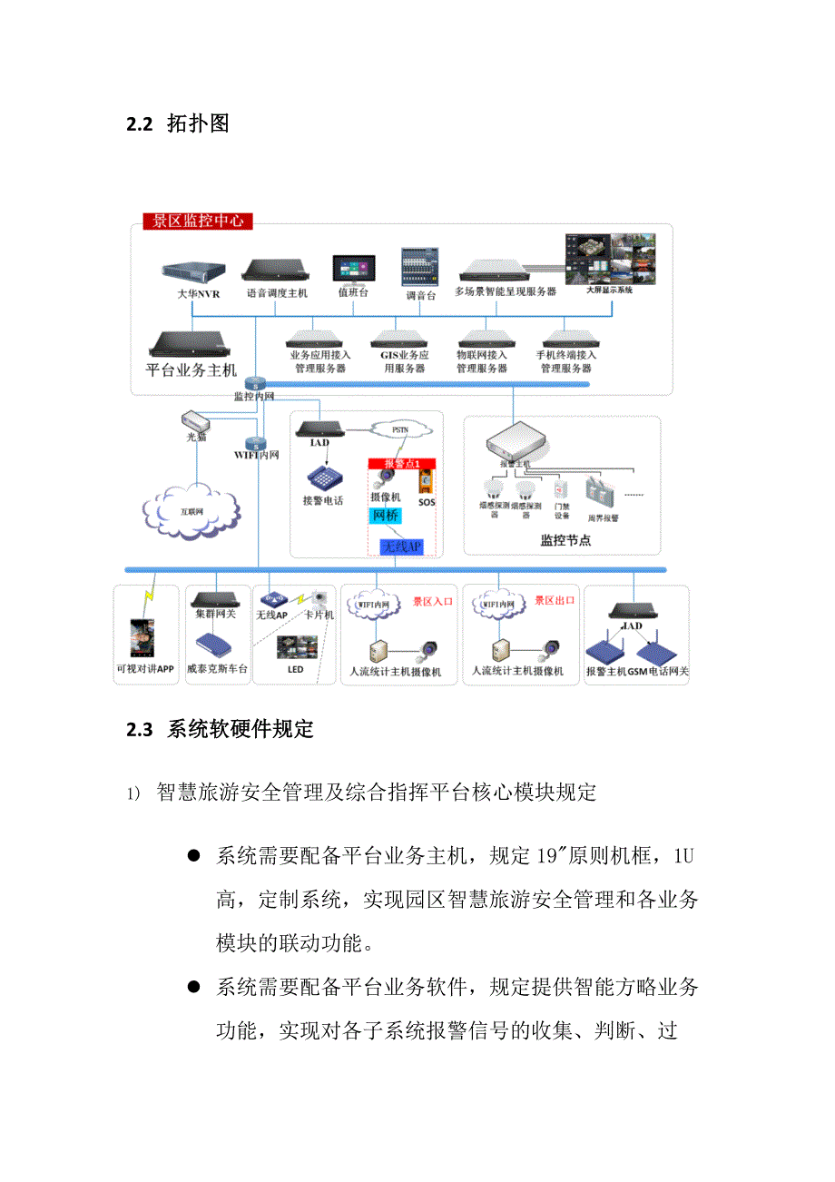 智慧旅游景区安全管理及综合指挥平台技术规范书_第3页