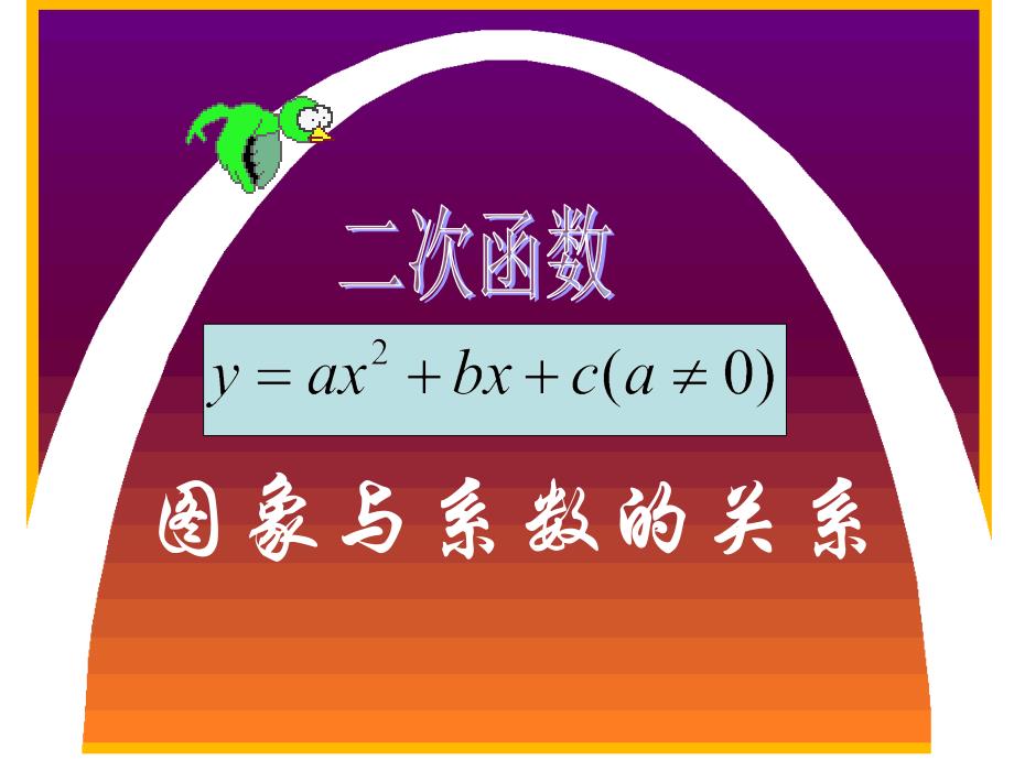 二次函数图象与系数关系_第1页