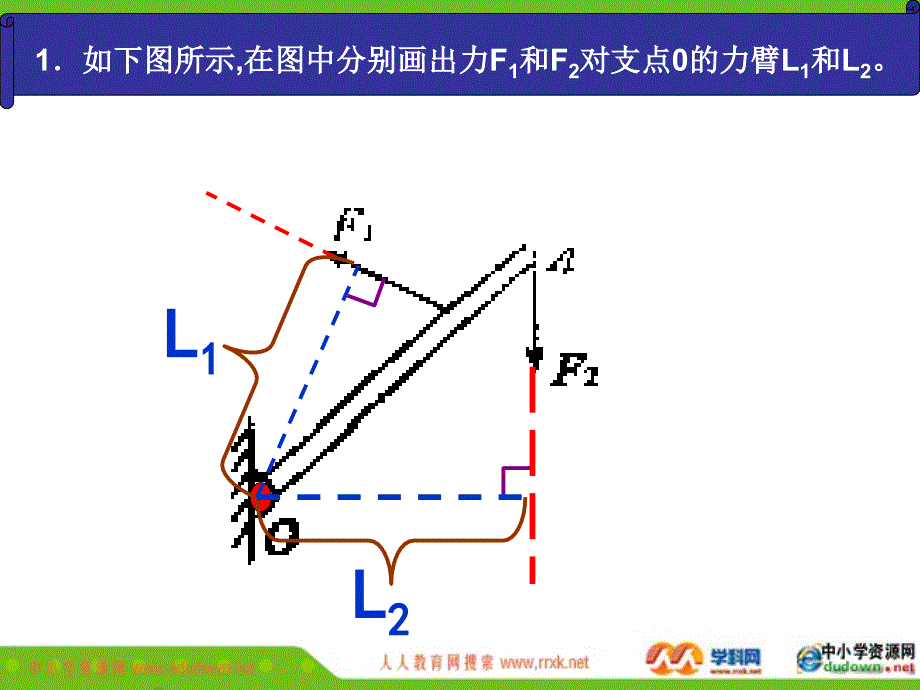 沪科版物理八年级9.1杠杆的平衡条PPT课件3_第4页