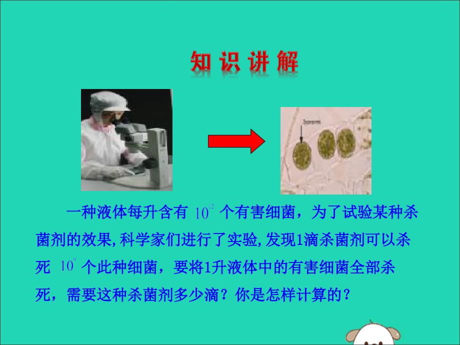 七年级数学下册第一章整式的乘除3同底数幂的除法教学课件新版北师大版_第4页