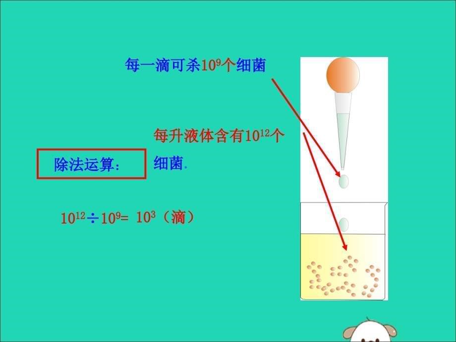 七年级数学下册第一章整式的乘除3同底数幂的除法教学课件新版北师大版_第5页