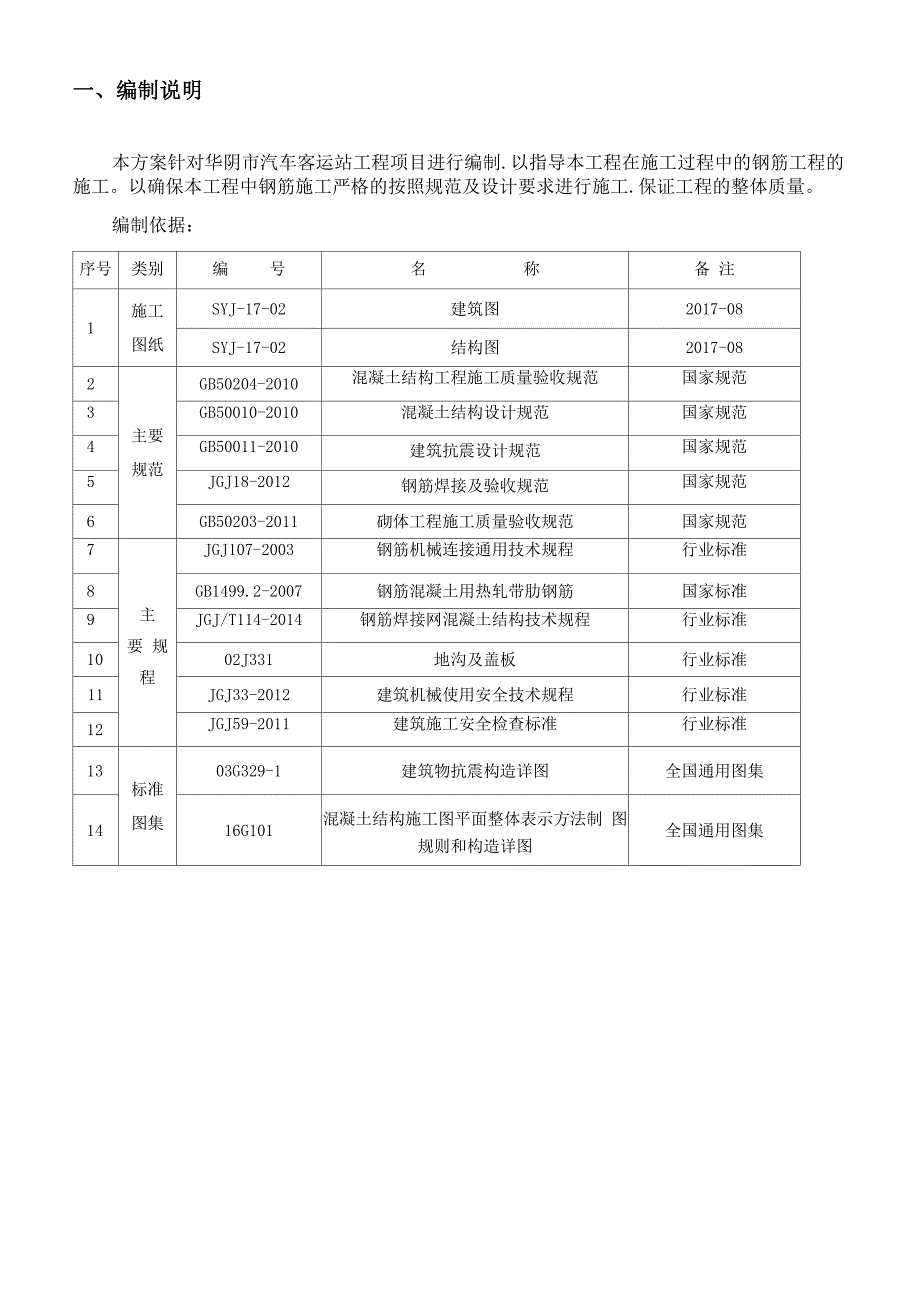 钢筋工程施工方案(最新版)_第3页