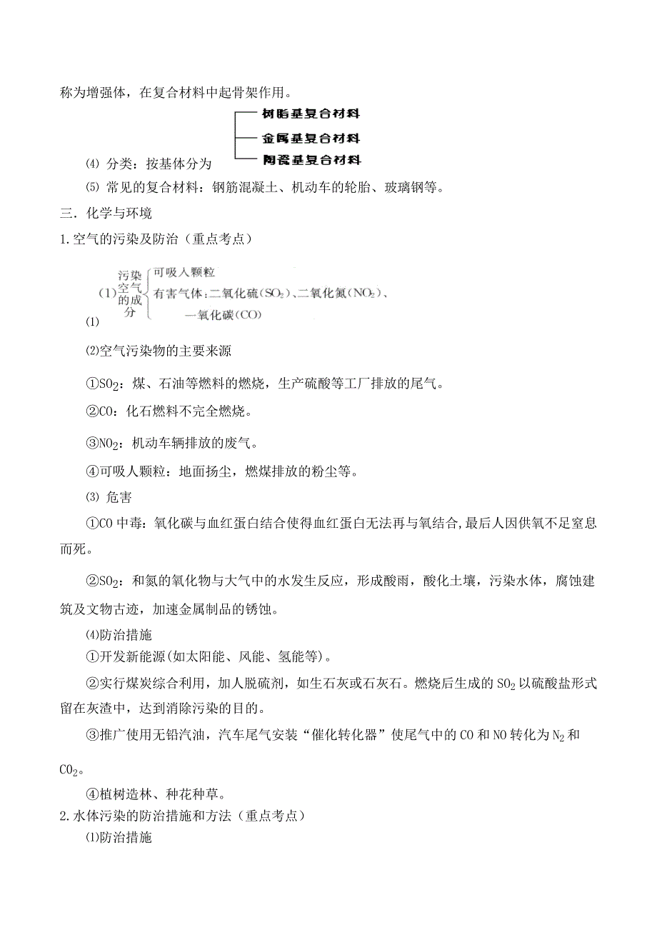 第九章化学与社会发展考点归纳.doc_第4页