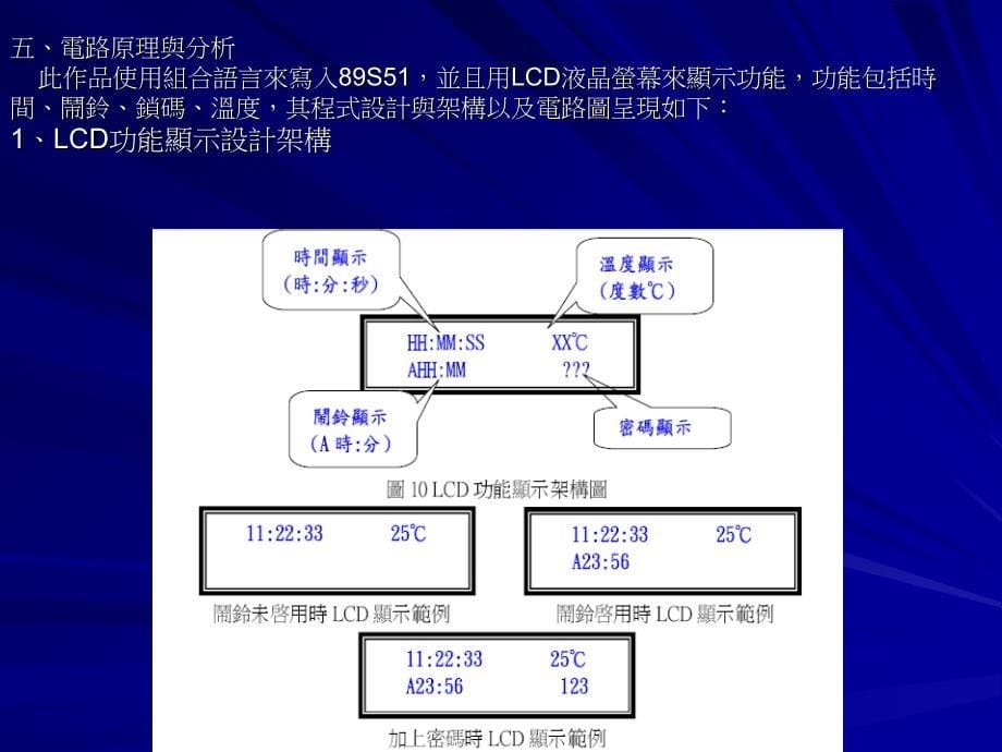 期末报告多功能温度电子时钟_第5页