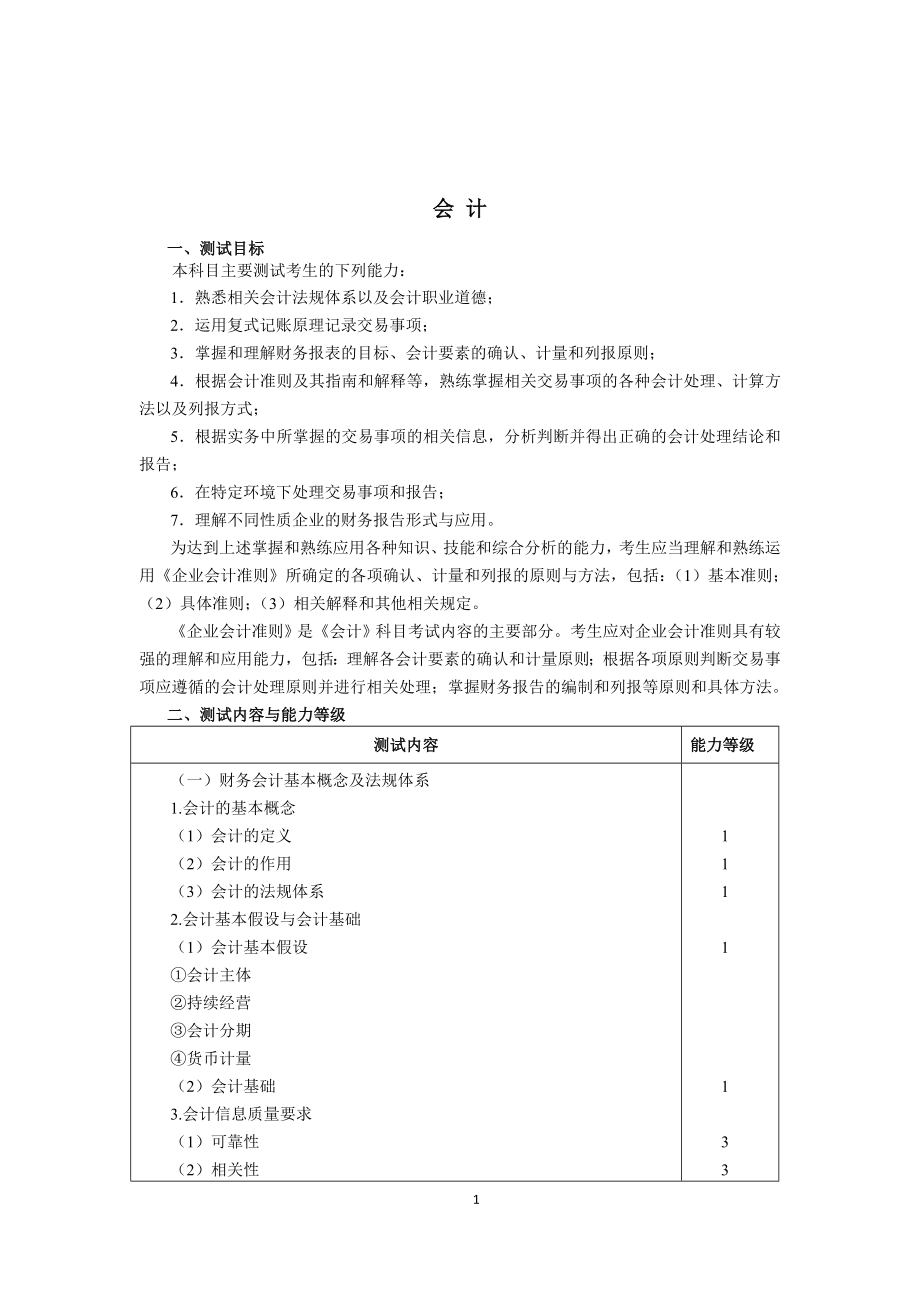 2012年注会考试大纲_第2页