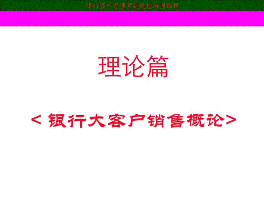 【客户经理大客户销售技巧】 125页_第2页