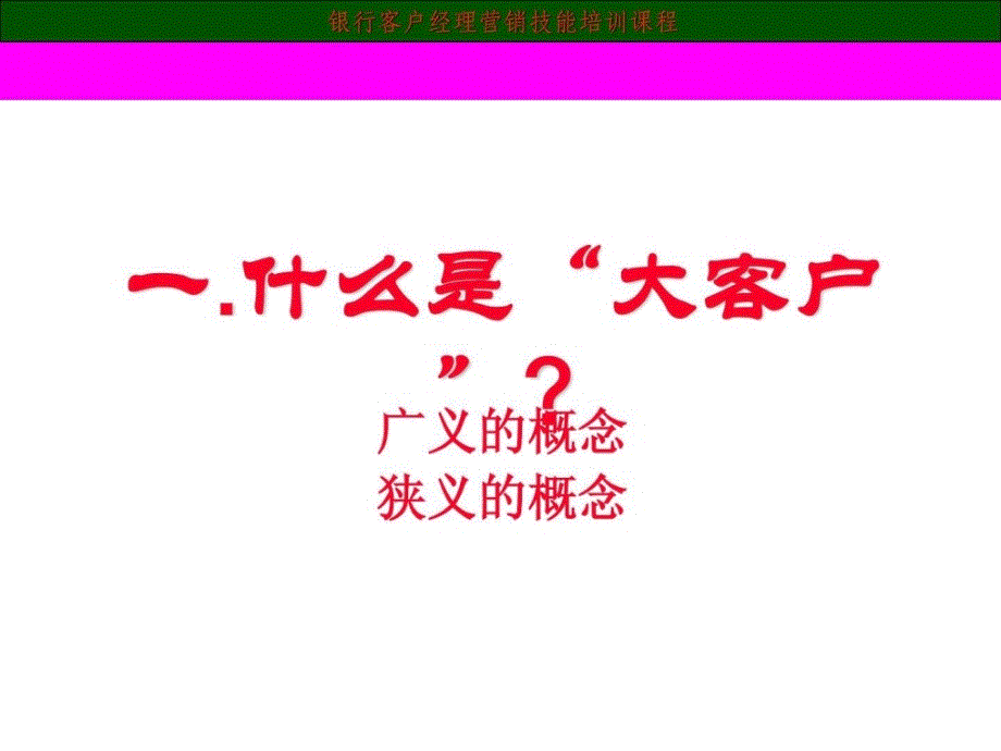 【客户经理大客户销售技巧】 125页_第3页