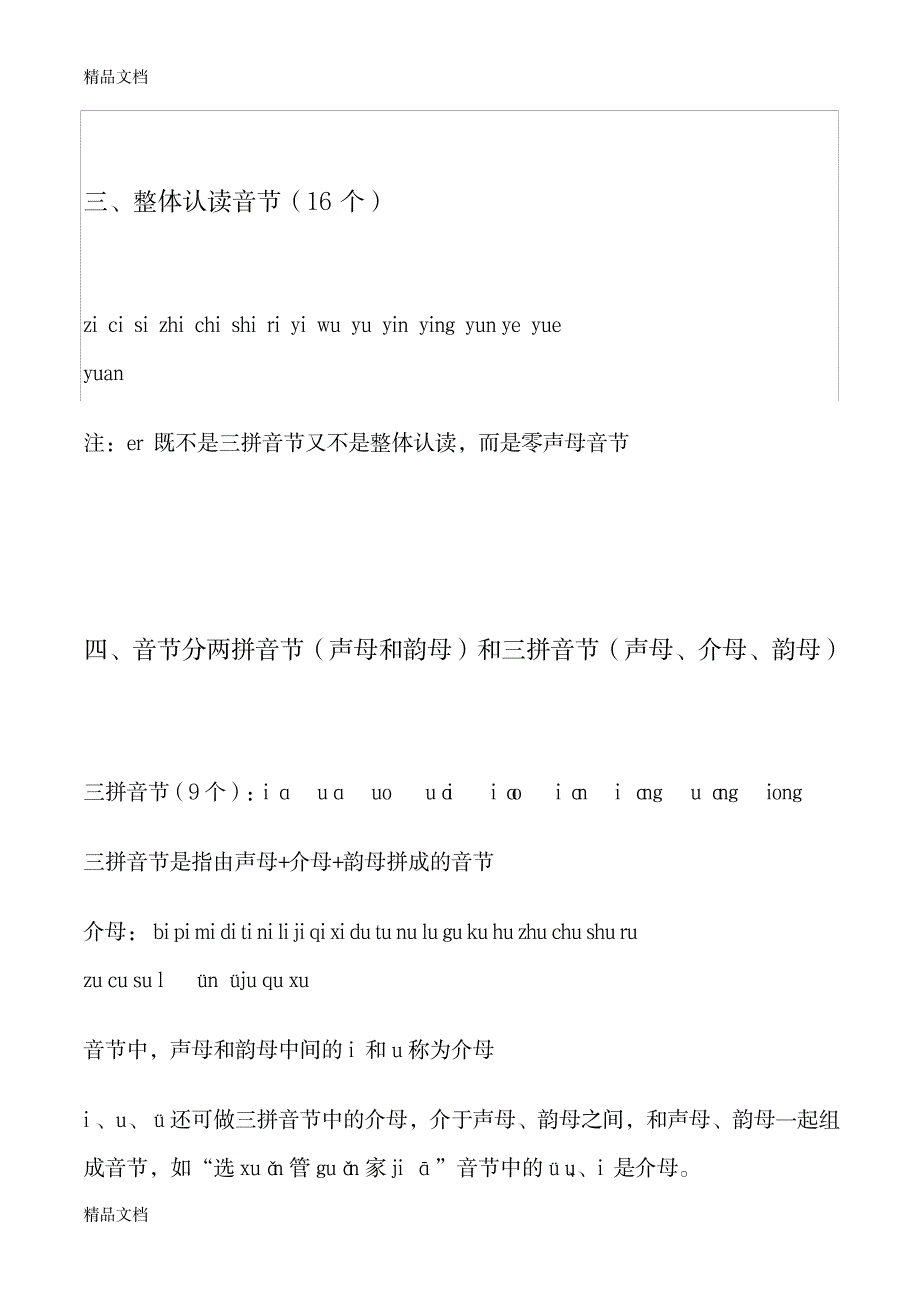 2023年一年级汉语拼音知识点归纳总结全面汇总归纳概括汇编_第2页