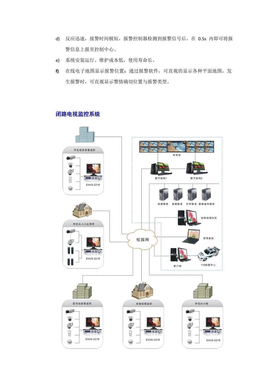 平安校园报警视频监控系统规划设计方案_第5页