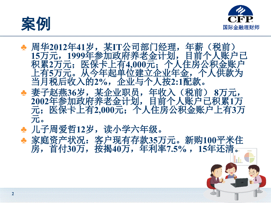 CFP福利与退休案例—周华_第2页