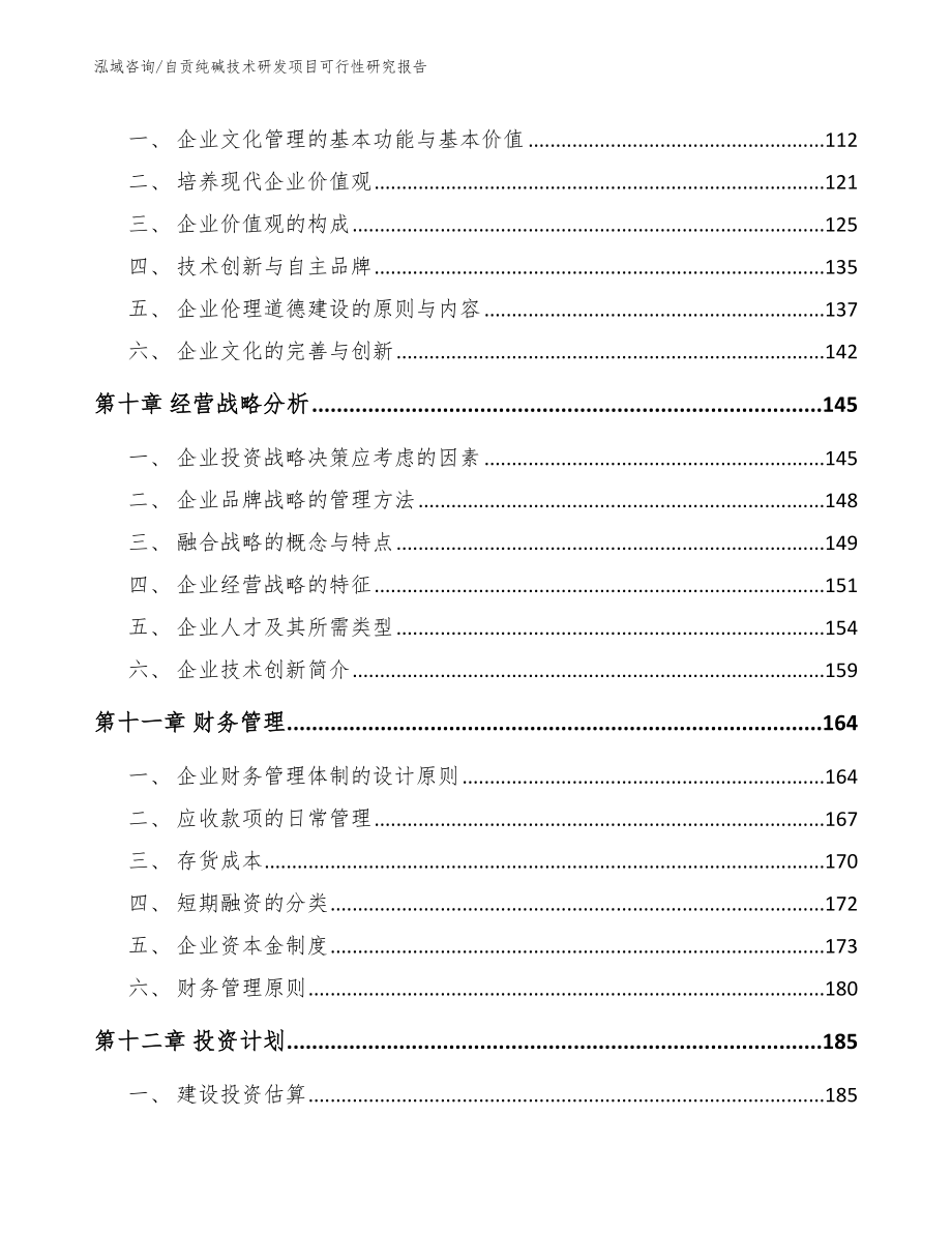 自贡纯碱技术研发项目可行性研究报告（范文模板）_第5页