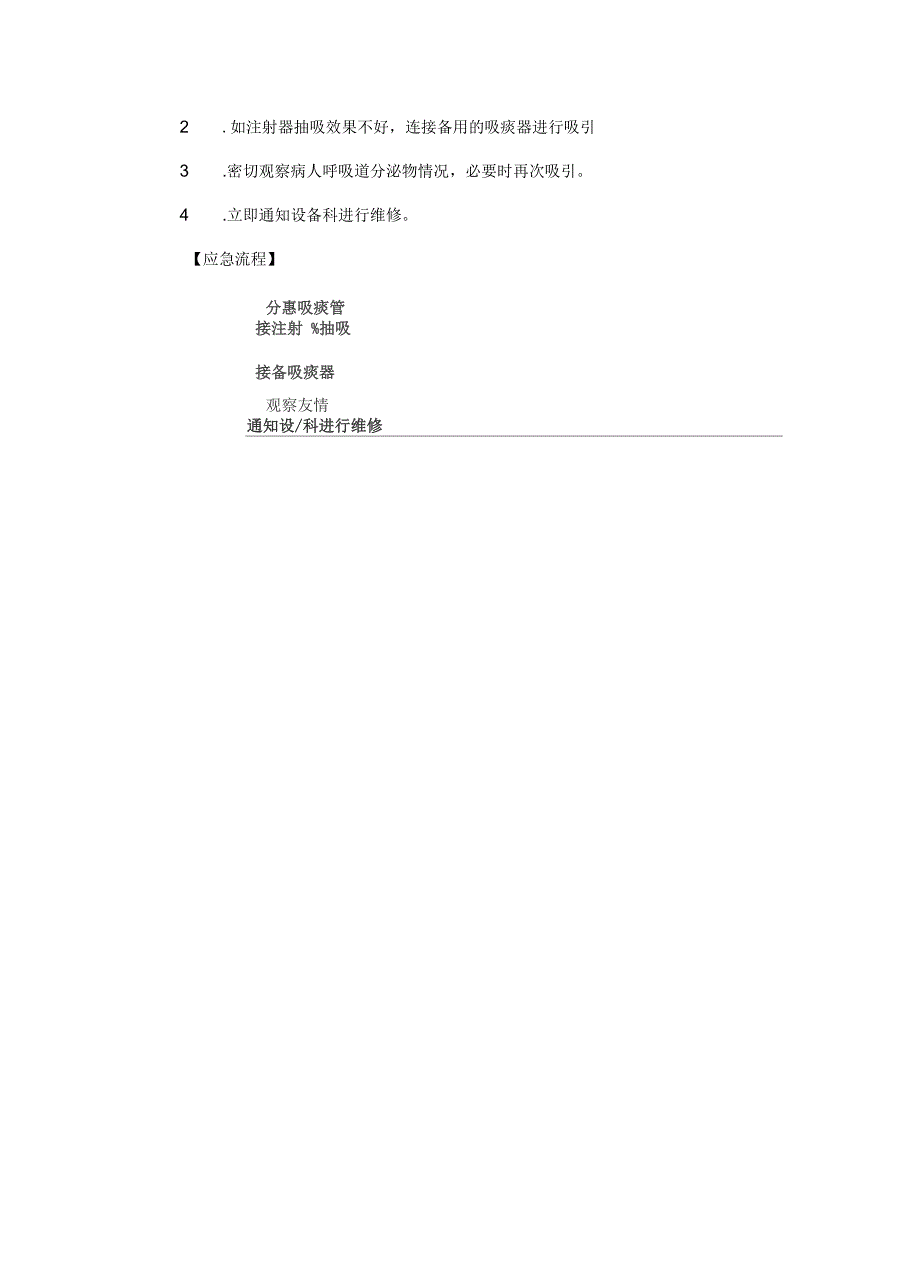 中心负压或吸痰器故障应急预案_第3页