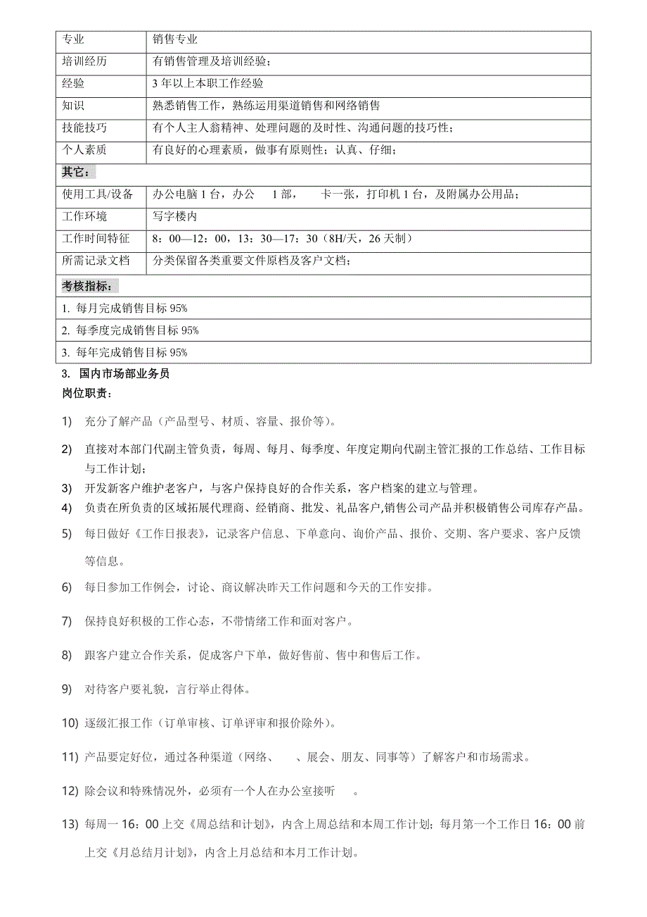 国内场部部门职能新_第4页