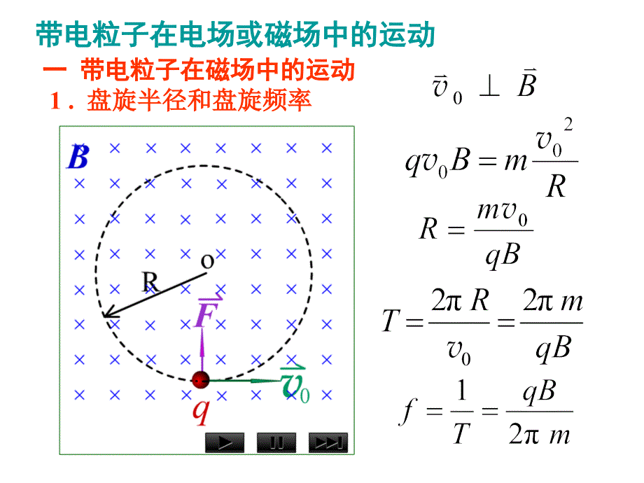 大学物理演示动画洛仑兹力福州大学李培官_第4页