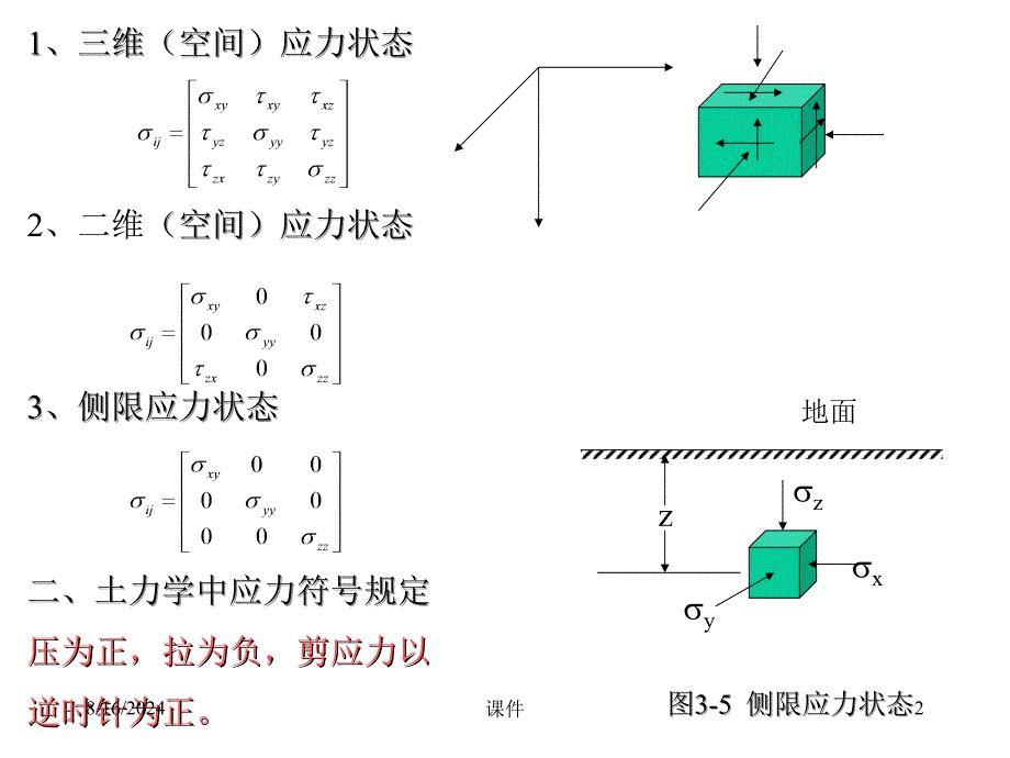 最新岩土力学课件第三章土体中的应力计算PPT课件_第2页