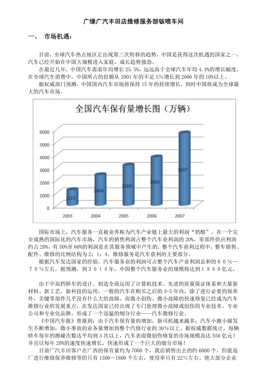 快速钣喷中心营运计划书_第2页